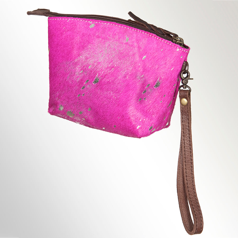 American Darling Hair-On Cowhide Coin Purse Bag - Uhorse