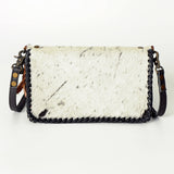 American Darling ORGANISER Upcycled Wool Genuine Leather women bag western handbag purse