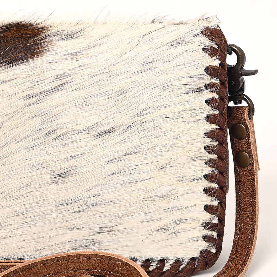 American Darling Organizer Hair On Genuine Leather Western Women Bag Handbag Purse | for Cute Travel