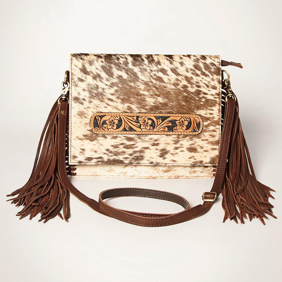 American Darling Envelope Hand Tooled Genuine Leather Western Women Bag Handbag Purse | for Cute
