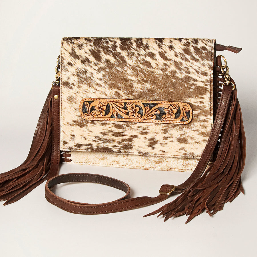 American Darling Envelope Hand Tooled Genuine Leather W. Women Bag by Hilason – Cowboy and equestrian accessories