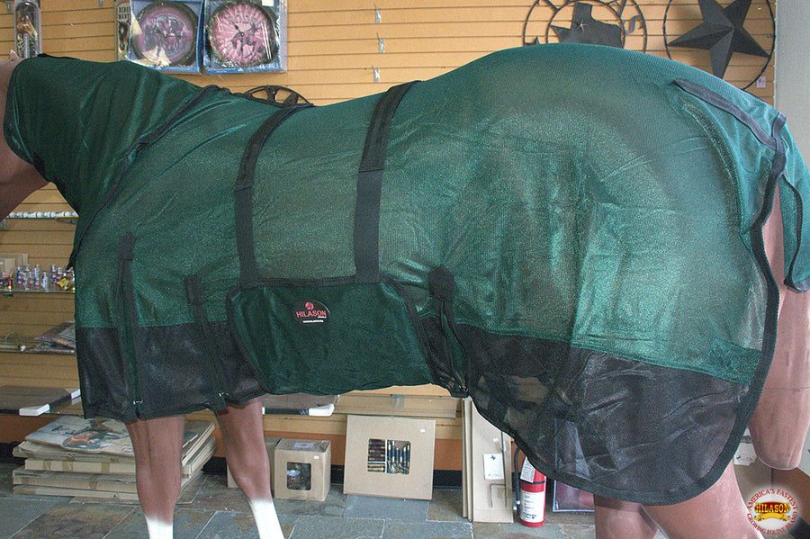 HILASON Horse Fly Sheet - Summer Spring UV Protection Mesh Bug Mosquito FlySheet for Horses | Fly-Sheet