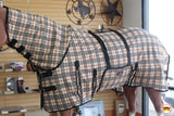 Horse Fly Sheet Uv Protect Mesh Bug Mosquito Summer Plaid
