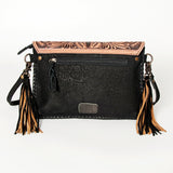 American Darling ADBGD113 Envelope Hand Tooled Genuine Leather Women Bag Western Handbag Purse