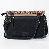 American Darling ADBGD113 Envelope Hand Tooled Genuine Leather Women Bag Western Handbag Purse