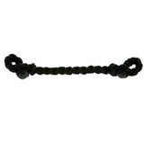 Hilason Slobber Bar Curb Strap Nylon Braid W. Tk. Black by Hilason – Cowboy and equestrian accessories