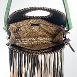 American Darling ADBGH116 Clutch Hand Tooled Genuine Leather Women Bag Western Handbag Purse