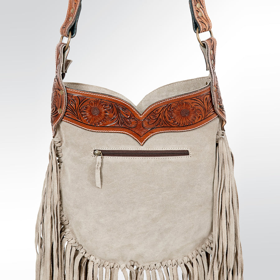 American Darling Crossbody Suede Hand Tooled Genuine Leather Western Women Bag Handbag Purse | for Cute