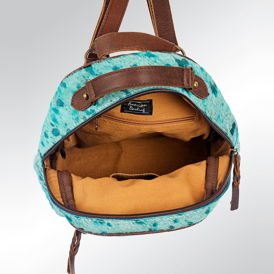 American Darling Backpack Hair on Genuine Leather Western Women Bag | for Laptop School Purse Travel