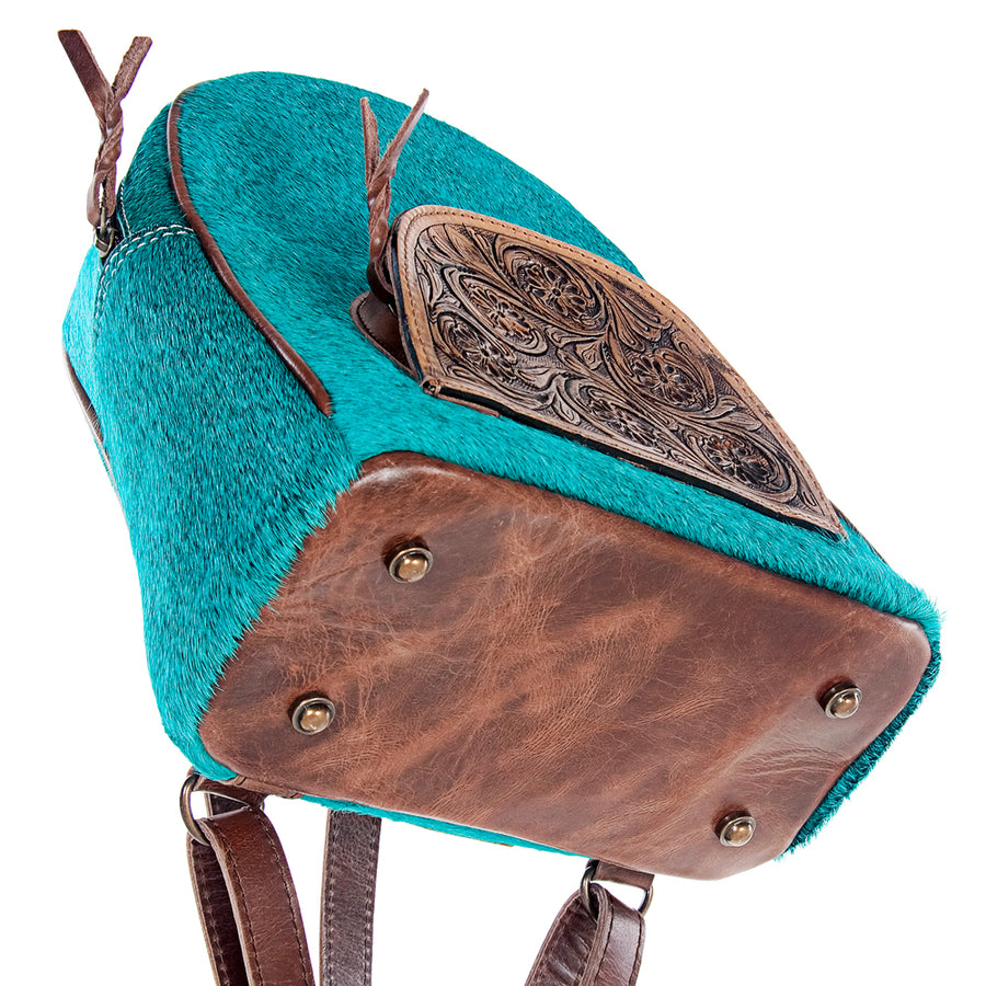 American Darling Backpack Hair on Genuine Leather Western Women Bag | for Laptop School Purse Travel