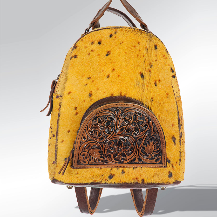 American Darling Backpack Hair on Genuine Leather Western Women Bag | for Laptop School Purse Travel