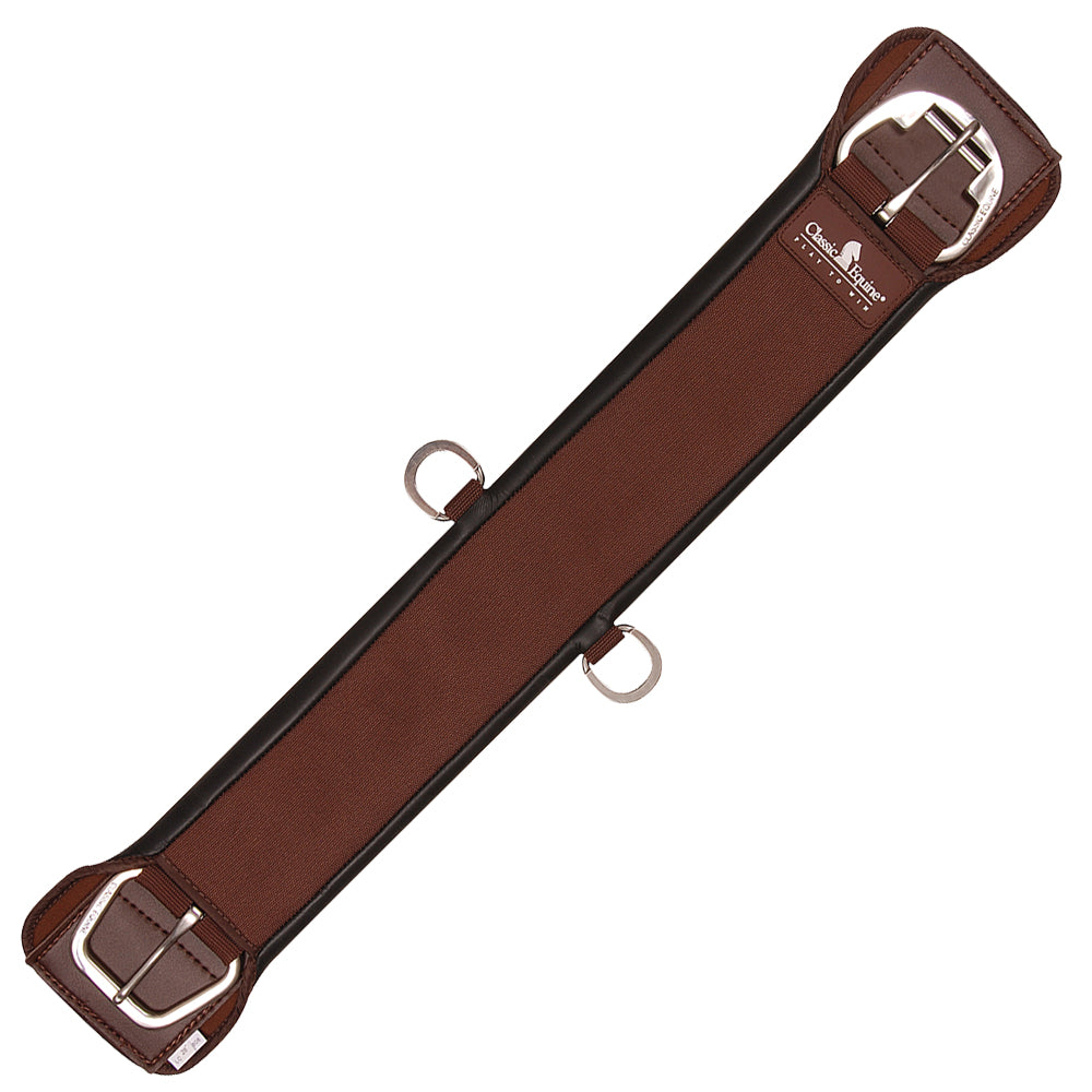Classic Equine Featherflex Cinch Brown Straight