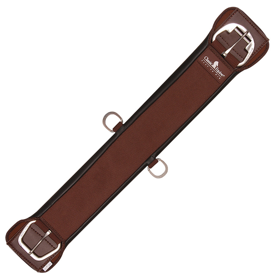Classic Equine Featherflex Cinch Brown Straight 34 Inch by Hilason – Cowboy and equestrian accessories