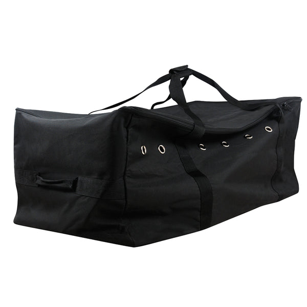 Black canvas horse gear bag with handles - Uhorse