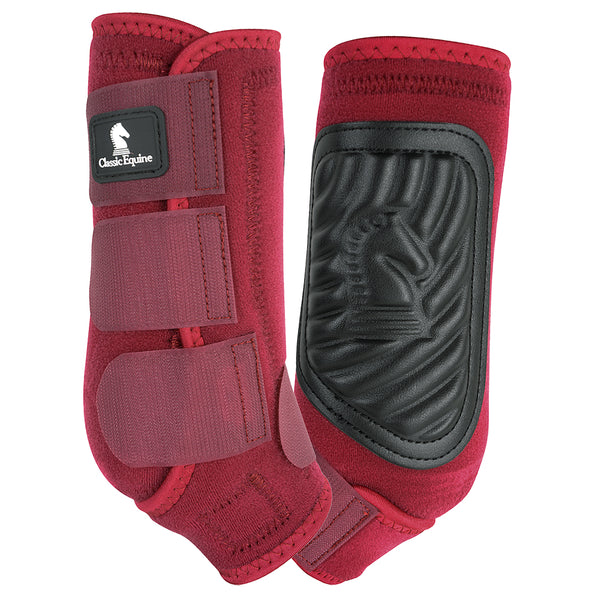 Classic Equine Classicfit Sling Hind Boot Merlot by Hilason – Cowboy and equestrian accessories