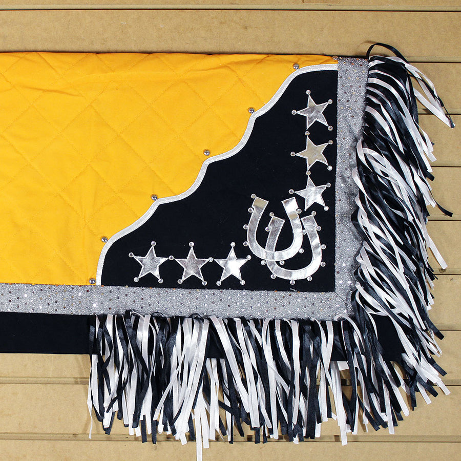 Sb109-F Hilason W. Show Barrel Racing Rodeo Saddle Blanket Pad - by Hilason – Cowboy and equestrian accessories
