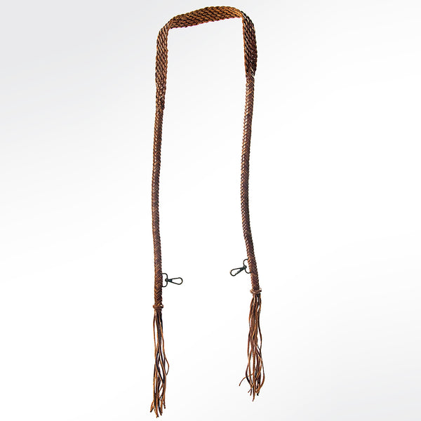 American Darling ADBT129-48 Hand braided Full Grain Genuine Leather by Hilason – Cowboy and equestrian accessories