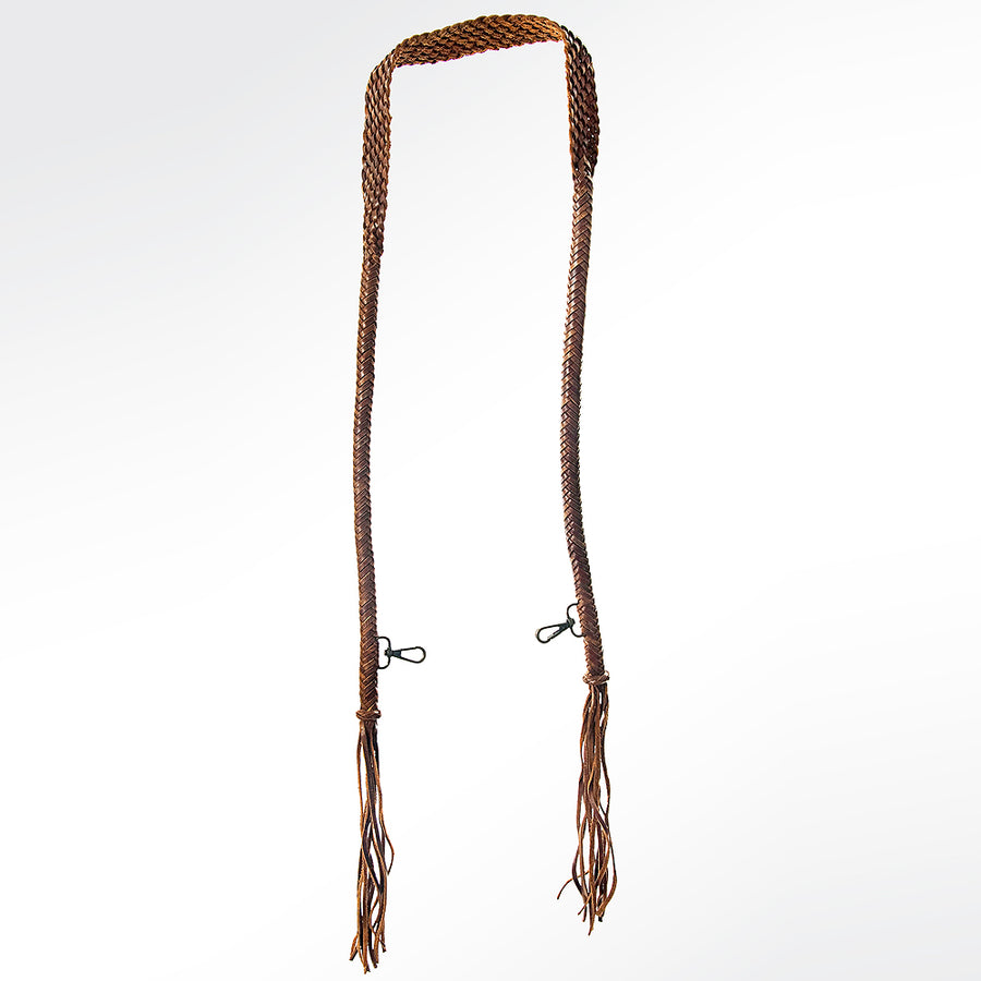 American Darling ADBT129-48 Hand braided Full Grain Genuine Leather by Hilason – Cowboy and equestrian accessories