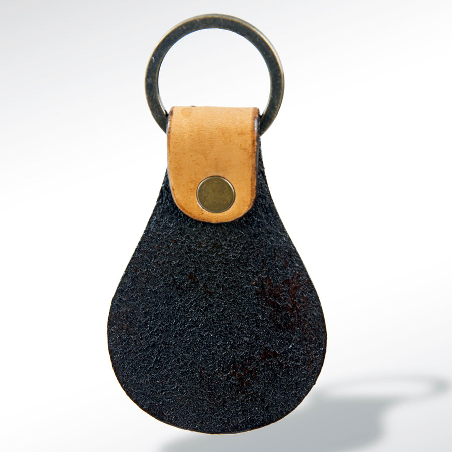 American Darling ADKR143 Hand Tooled Carved Genuine Leather Keyring