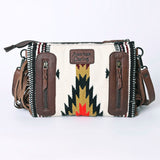 American Darling Cross Body Hand Tooled Saddle Blanket Genuine Leather Western Women Bag Handbag Purse | Crossbody for Cute