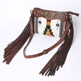 American Darling ADBGZ184A Cross Body Hand Tooled Saddle Blanket by Hilason – Cowboy and equestrian accessories