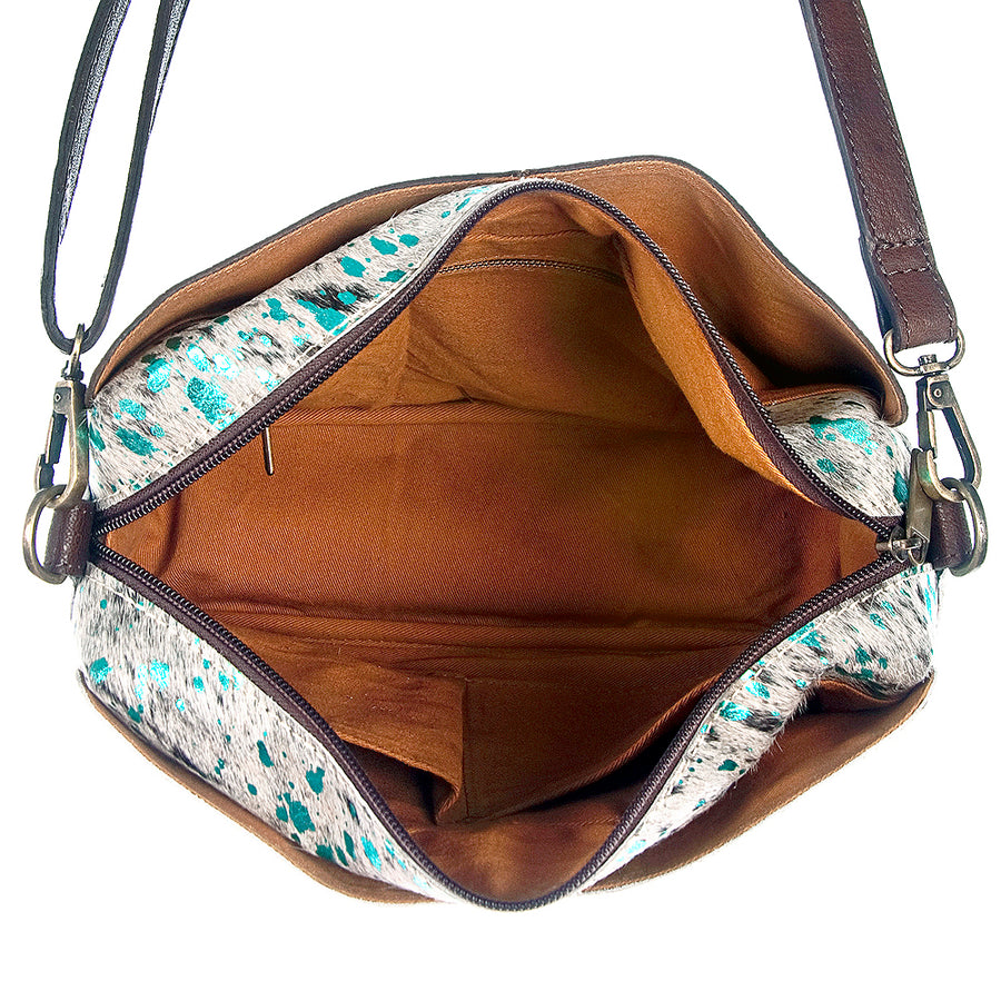 American Darling Cross Body Hair on Genuine Leather Western Women Bag Handbag Purse | Crossbody for Cute