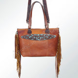 American Darling ADBGI103A Tote Hand Tooled Genuine Leather Women Bag Western Handbag Purse