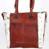 American Darling Tote Hand Tooled Hair On Genuine Leather Women Bag Western Handbag Purse