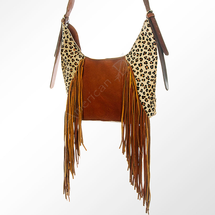 American Darling Hobo Hair-On Genuine Leather Women Bag Western Handbag Purse - Uhorse