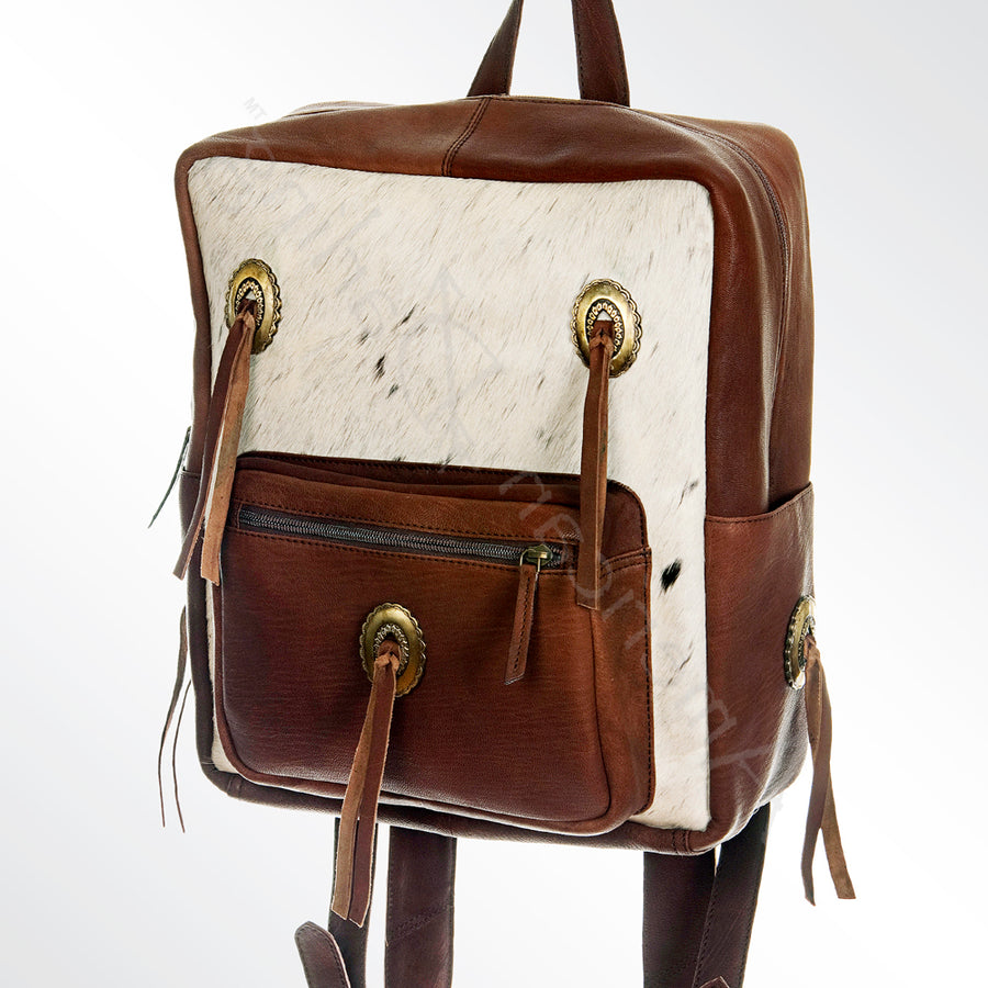 American Darling Backpack Hair on Genuine Leather W. Women Bag | by Hilason – Cowboy and equestrian accessories