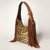 American Darling Hobo Hair On Genuine Leather Women Bag Western Handbag Purse