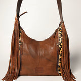 American Darling Hobo Hair On Genuine Leather Women Bag Western Handbag Purse