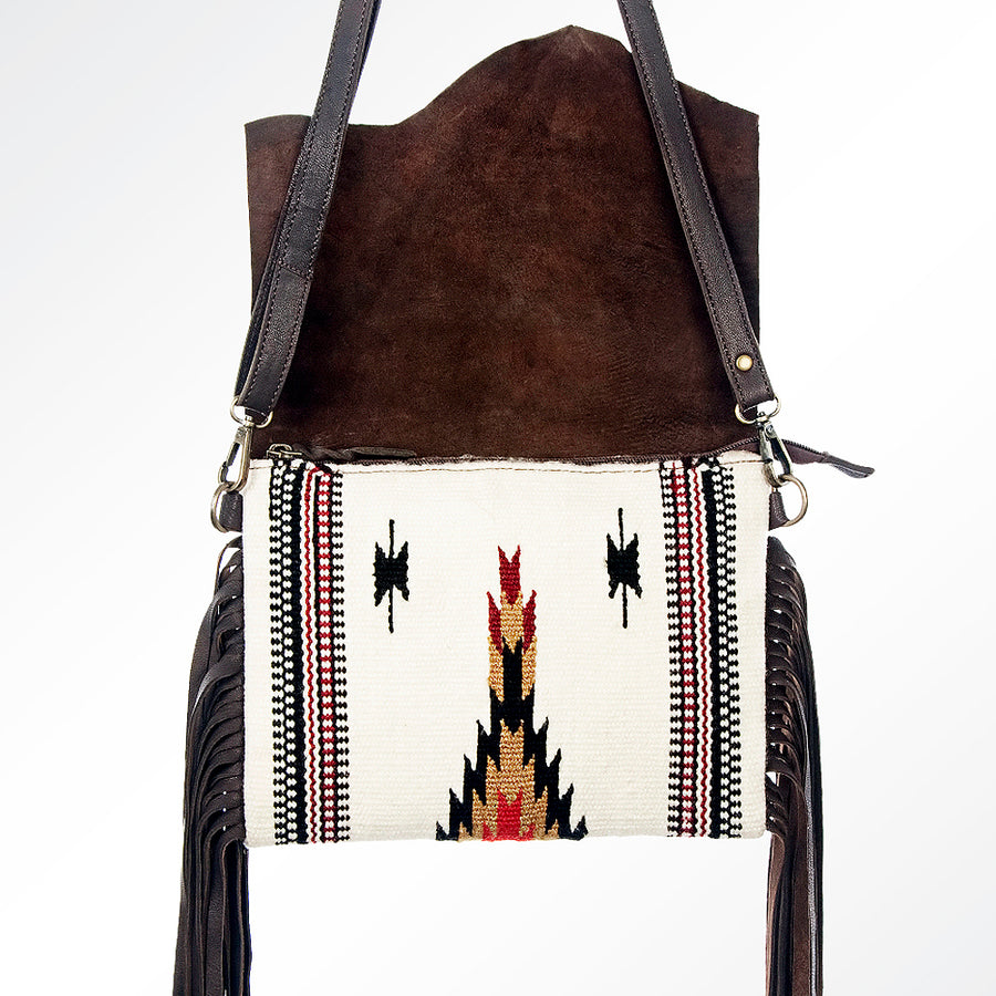 American Darling Cross Body Saddle Blanket Genuine Leather Western Women Bag Handbag Purse | Crossbody for Cute
