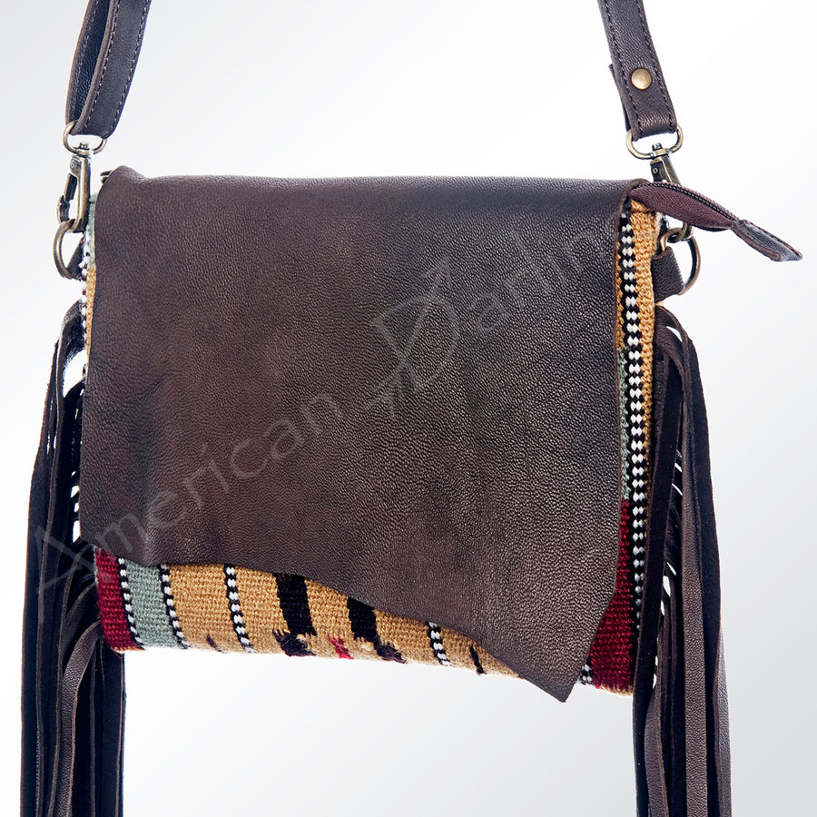 American Darling Cross Body Saddle Blanket Genuine Leather Western Women Bag Handbag Purse | Crossbody for Cute - Uhorse