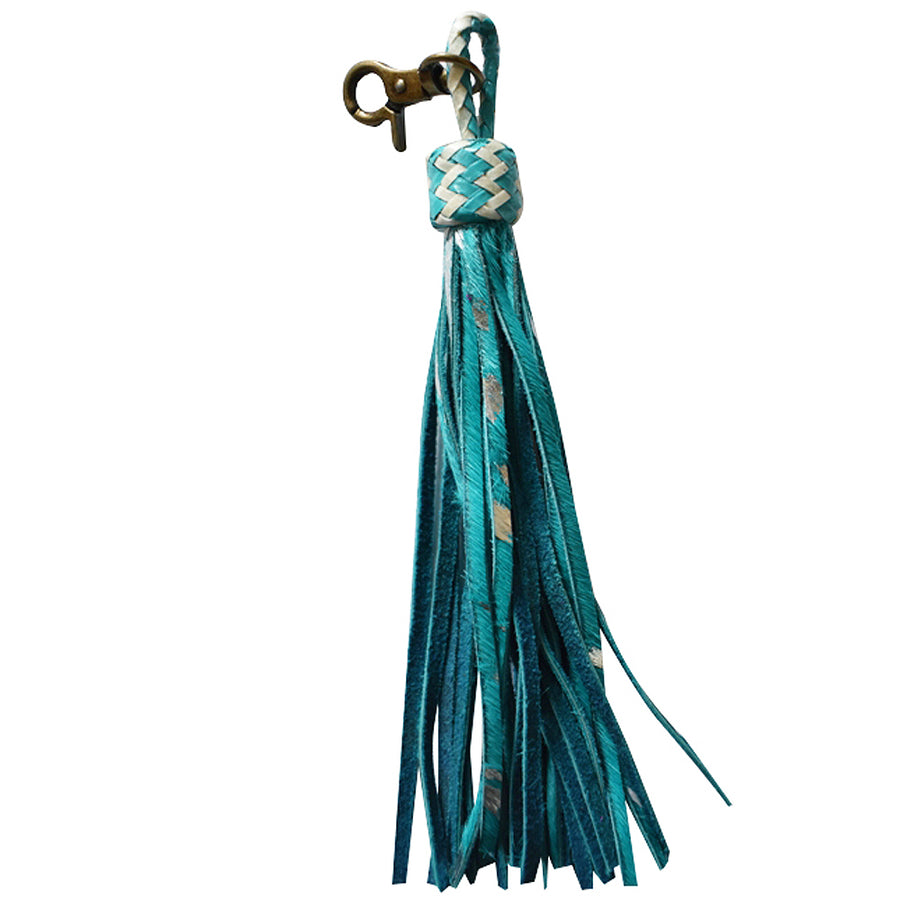 American Darling ADTLG101-6 Tassel Fringes Genuine Leather For Bags – by Hilason – Cowboy and equestrian accessories
