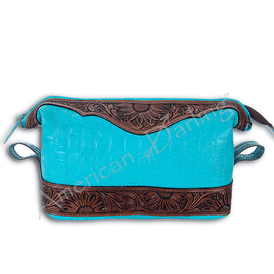 ADBG361A American Darling Hand Tooled Genuine Leather Women Bag W. by Hilason – Cowboy and equestrian accessories