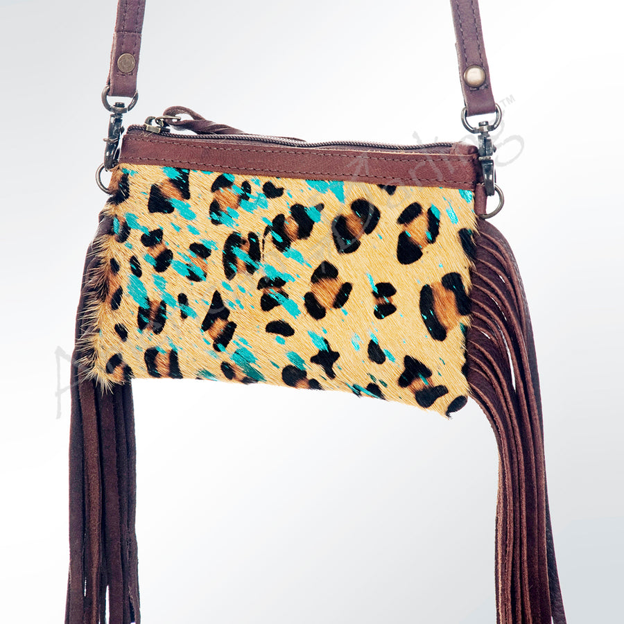 American Darling Small Crossbody Hair On Genuine Leather Western Women Bag Handbag Purse | for Cute - Uhorse