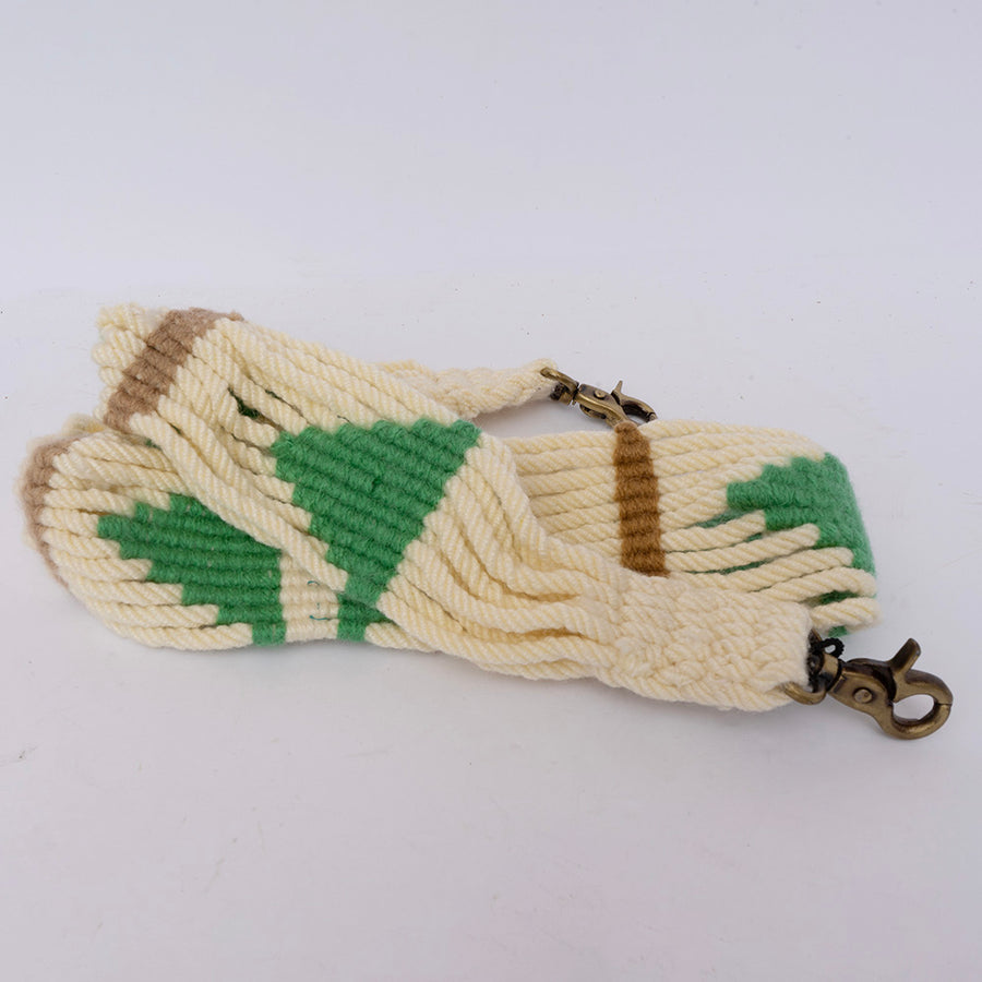 American Darling Hand Braided Wool Strand Crossbody Handle Strap for Bags Phone Wallet Purse Clutch Cellphone Holder