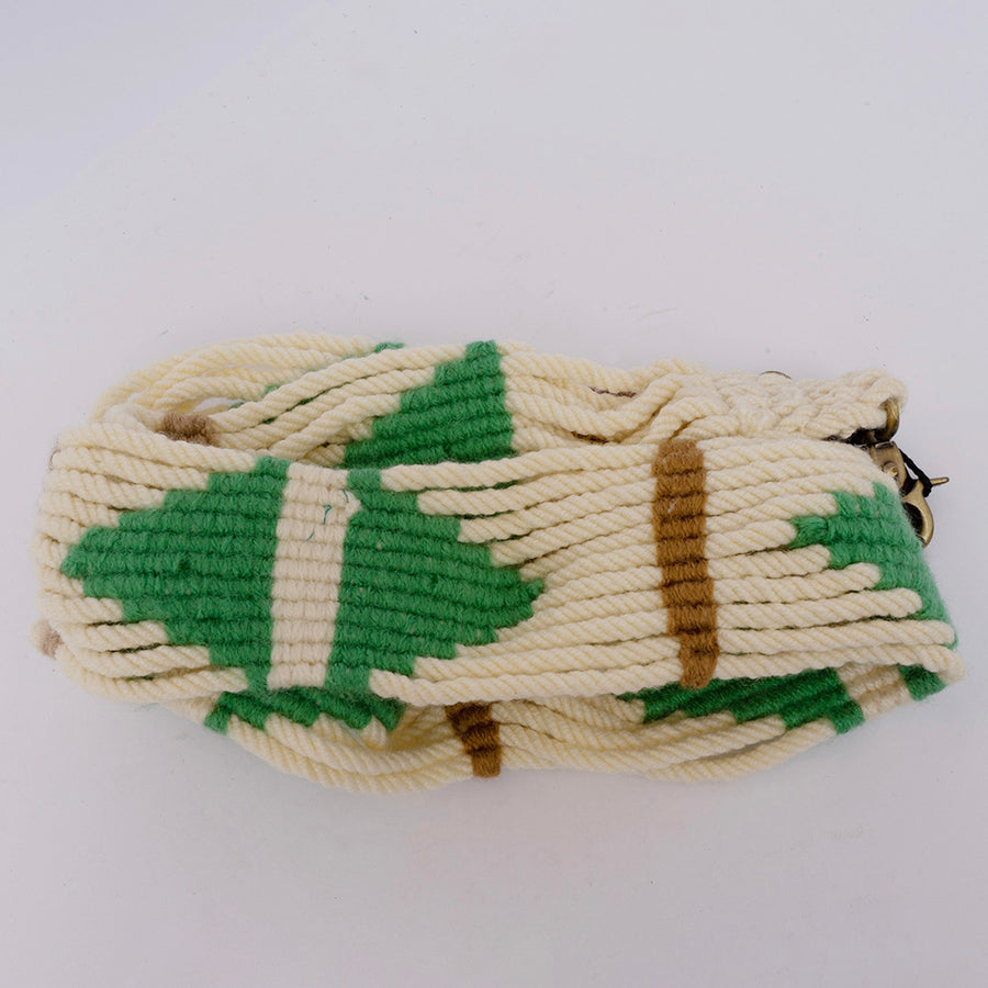 American Darling Hand Braided Wool Strand Crossbody Handle Strap for Bags Phone Wallet Purse Clutch Cellphone Holder