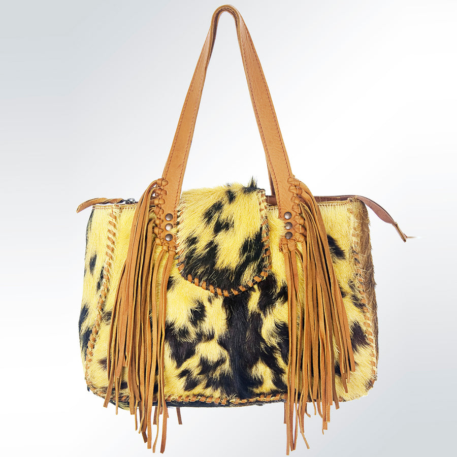 American Darling Tote Hair-On Genuine Leather Western Women Bag Handbag Purse | Travel Bags College Casual