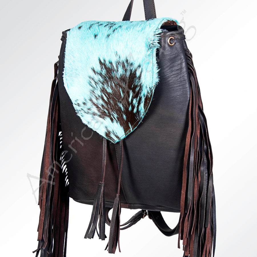 American Darling Backpack Hair On Genuine Leather Western Women Bag Handbag Purse | for Laptop School - Uhorse
