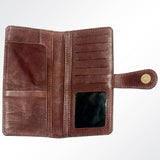 American Darling Wallet Hand Tooled Genuine Leather Western Women Bag Handbag Purse | for Cute