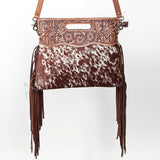 American Darling Clutch Hand Tooled Hair on Genuine Leather Western Women Bag Handbag Purse | Purses for Cute