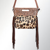 American Darling Clutch Hand Tooled Hair on Genuine Leather Western Women Bag Handbag Purse | Purses for Cute