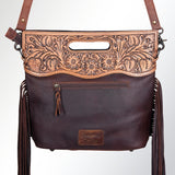 American Darling Clutch Hand Tooled Hair on Genuine Leather Western Women Bag Handbag Purse | Purses for Cute