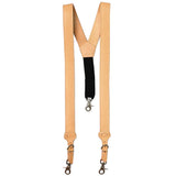 Large Nocona Belt Mens Basic Basket Leather Suspender Tan by Hilason – Cowboy and equestrian accessories