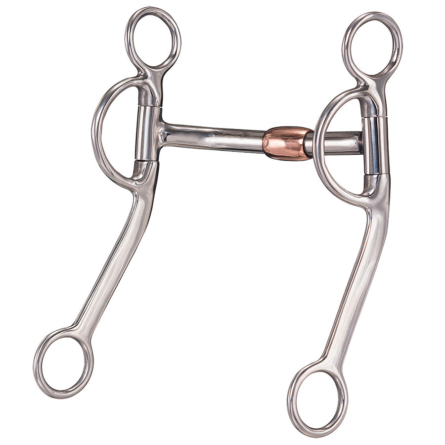 Tough 1 Premium Comfort Gaited Stainless Steel H. Shank Bit by Hilason – Cowboy and equestrian accessories