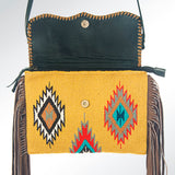 American Darling Cross Body Saddle Blanket Genuine Leather Women Bag