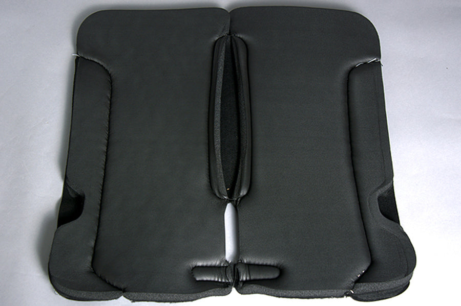 32 in X32 Hilason Foam Pu Leather Felt Horse Saddle Pad Black