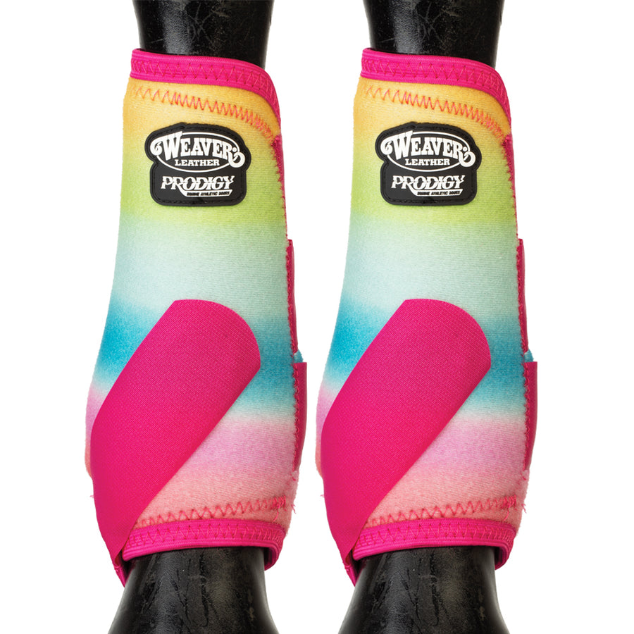 Small Horse Front Boots Prodigy Athletic 2 Pack Rainbow - Uhorse